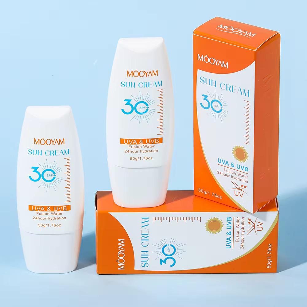 Crème Solaire SPF 30 BIBÀ — protection UVA UVB hydratation 24h 50g